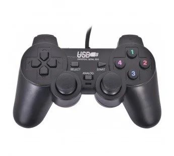 Лот: 16310264. Фото: 1. Геймпад для компьютера USB-208... Рули, джойстики