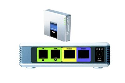 Лот: 11909967. Фото: 1. Адаптер для VoIP-телефонии Linksys... Маршрутизаторы (роутеры)