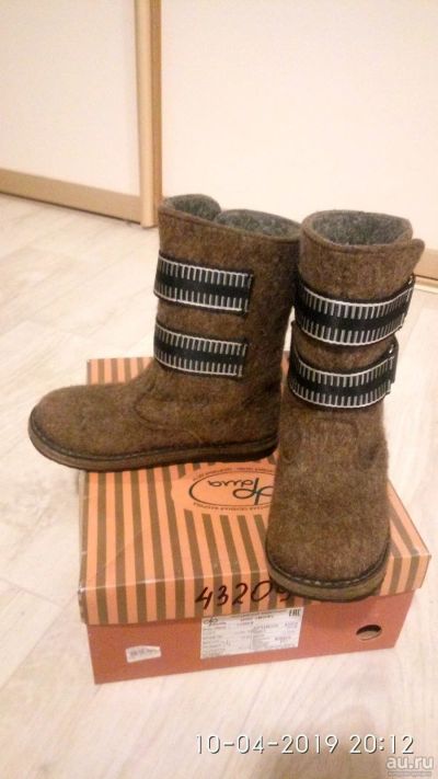 Лот: 13559231. Фото: 1. Унтоваленки Фома р.34 на липучках. Валенки, угги, унты