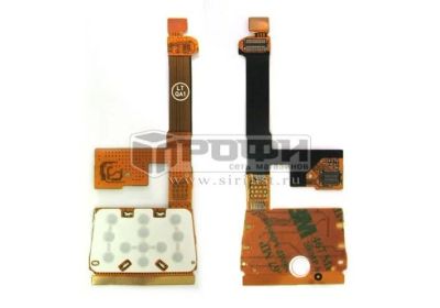 Лот: 17247084. Фото: 1. Шлейф Nokia 6110 Navigator с компонентами... Шлейфы, разъёмы