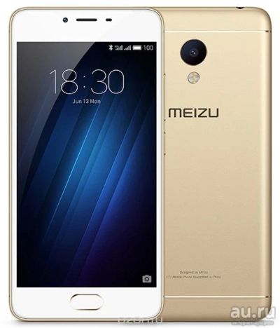 Лот: 8048766. Фото: 1. Meizu M3S 3/32 бело-золотой, 3Гб... Смартфоны