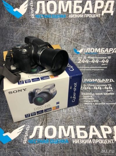 Лот: 9643768. Фото: 1. Фотоаппарат Sony dsc-H5 (М2181... Цифровые компактные