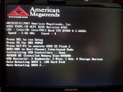 Лот: 3594416. Фото: 1. q9400 2.6+asus P5KPL-CM+4gb ОЗУ... Процессоры