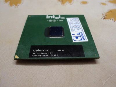 Лот: 1111805. Фото: 1. Процесор Intel Celeron 667 (667... Процессоры