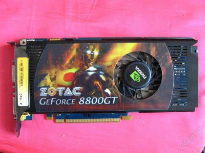 Лот: 893746. Фото: 1. GeForce 8800GT. Видеокарты