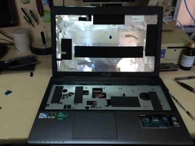 Лот: 7239435. Фото: 1. Корпус ASUS X55V. Корпуса, блоки питания