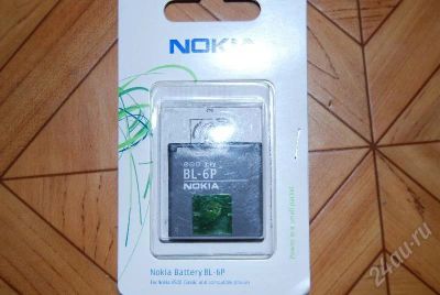 Лот: 163328. Фото: 1. Аккумулятор Nokia BL-6P. Аккумуляторы