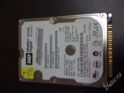 Лот: 560257. Фото: 1. WesternDigital WD400 Scorpio 40GB... Жёсткие диски (HDD)