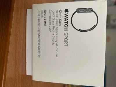 Лот: 16749809. Фото: 1. Apple watch sport. Смарт-часы, фитнес-браслеты, аксессуары