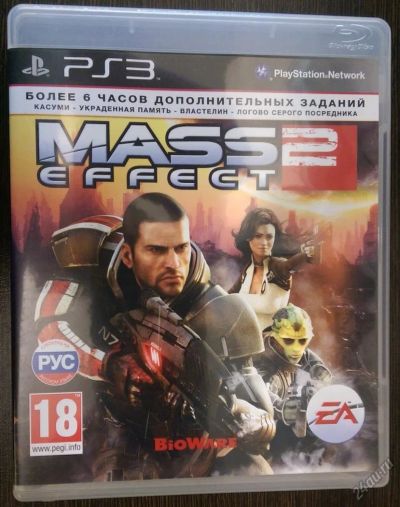 Лот: 5843001. Фото: 1. диск для PS3 Mass Effect 2 (рус... Игры для консолей