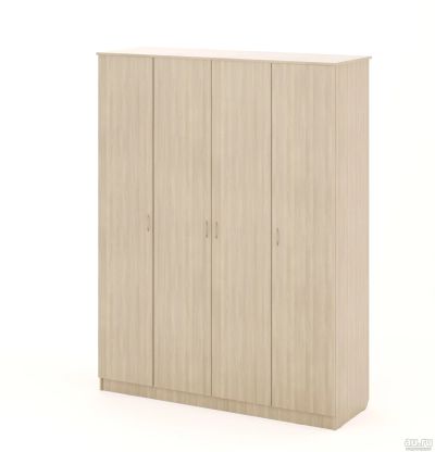 Лот: 15504890. Фото: 1. Шкаф распашной 4-х створчатый... Шкафы, шкафы-купе