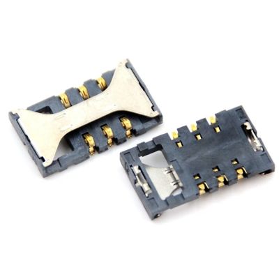 Лот: 25336899. Фото: 1. Коннектор SIM для Samsung i8160. Шлейфы, разъёмы