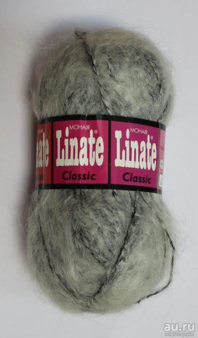 Лот: 11187244. Фото: 1. Пряжа Linate mohair classic 100г-200м... Ткани, нитки, пряжа