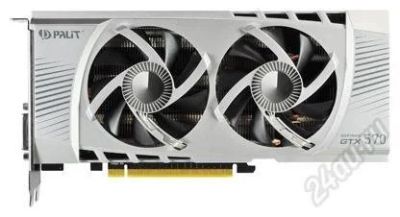 Лот: 2569510. Фото: 1. GeForce GTX 570 1280 Мб. Видеокарты