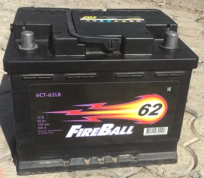 Лот: 20737643. Фото: 1. Аккумулятор FireBall 62 а/ч 500А... Аккумуляторы