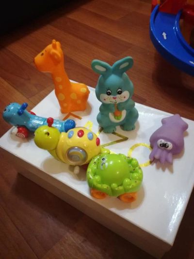 Лот: 6415564. Фото: 1. Игрушки для детей одним лотом... Игрушки для купания