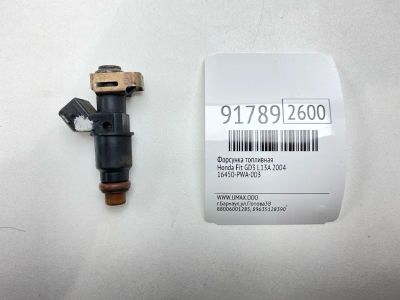 Лот: 23558928. Фото: 1. Форсунка топливная Honda Fit 2004... Топливная система