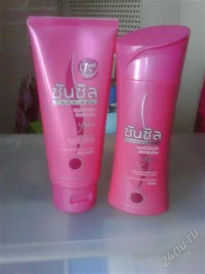 Лот: 2415629. Фото: 1. Тайский Sunsilk (шампунь+бальзам... Уход за волосами 