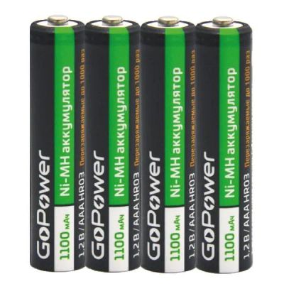 Лот: 25648134. Фото: 1. Аккумуляторы GoPower HR03 LR03... Батарейки, аккумуляторы, элементы питания