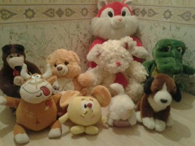 Лот: 10204976. Фото: 1. Игрушки мягкие (пакет). Мягкие