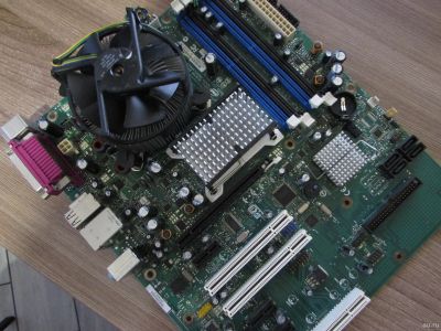 Лот: 16068044. Фото: 1. Материнка 775 Intel Intel® DP965LT... Материнские платы