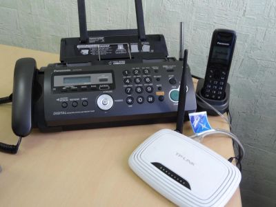 Лот: 4309003. Фото: 1. Телефон факс Panasonic kxfc-278. Факсы, автоответчики