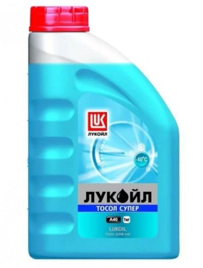 Лот: 16645237. Фото: 1. Тосол Лукойл А-40 Супер Blue 1... Средства по уходу