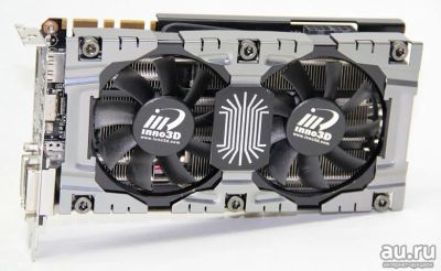 Лот: 13525305. Фото: 1. Видеокарта Nvidia Gtx660 2GB Inno3D... Видеокарты