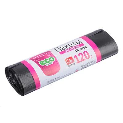 Лот: 15541748. Фото: 1. Ggrifon мешки для мусора 120л... Пакеты, мешки