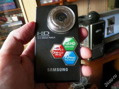 Лот: 2224083. Фото: 1. видеокамера samsung hmx-u10 (пишет... Видеокамеры