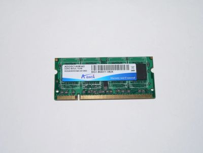Лот: 4943792. Фото: 1. SO-DIMM DDR2 1Gb A-Data ADOGC1A08342... Оперативная память