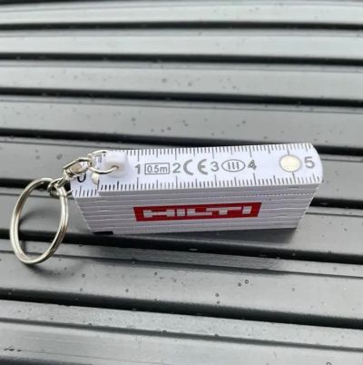Лот: 22216759. Фото: 1. Линейка-брелок Hilti складная. Брелоки для ключей
