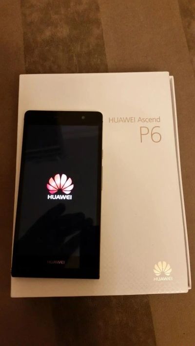Лот: 6052894. Фото: 1. Huawei Ascend P6 черный. Смартфоны