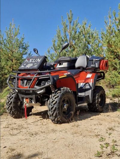 Лот: 24065465. Фото: 1. Квадроцикл HISUN TACTIC 550 Extreme... Снегоходы, квадроциклы