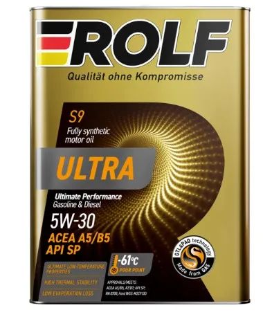 Лот: 25713366. Фото: 1. Масло моторное Rolf Ultra 5w30... Масла, жидкости