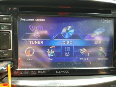 Лот: 14317626. Фото: 1. Магнитола kenwood ddx-35. Автомагнитолы