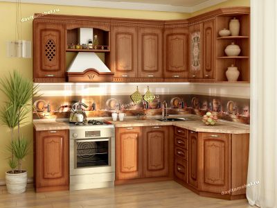 Лот: 13246325. Фото: 1. Кухонный гарнитур угловой Глория... Кухонные гарнитуры