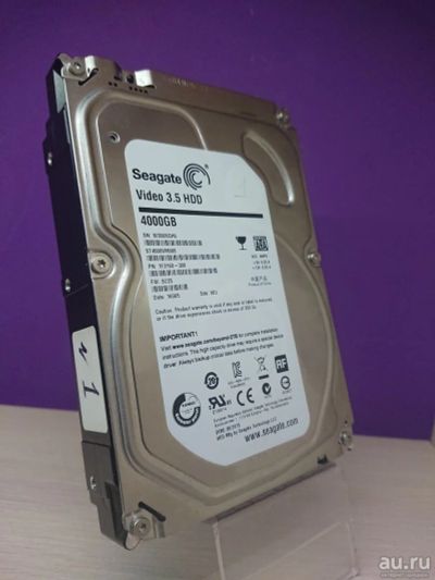 Лот: 13662427. Фото: 1. Жесткий диск Seagate ST4000VM000... Жёсткие диски