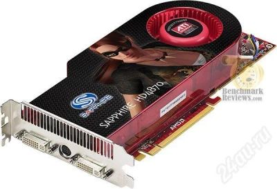 Лот: 560658. Фото: 1. Sapphire Radeon HD 4870 512M GDDR5. Видеокарты