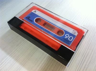 Лот: 1081772. Фото: 1. Чехол для iPhone 4, AUDIO CASSETTE... Чехлы, бамперы