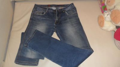 Лот: 8718910. Фото: 1. джинсы зауженные рост 180-186. Брюки, джинсы, шорты