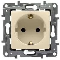 Лот: 14332670. Фото: 1. Розетка 2K+3 винты СЛНК ETIKA. Другое (строительство и ремонт)