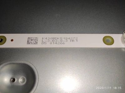 Лот: 15276518. Фото: 1. led string K430WDK5 A2 4708-K43WDK-A2213K01... Запчасти для телевизоров, видеотехники, аудиотехники