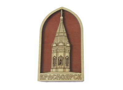 Лот: 10549391. Фото: 1. Деревянный магнит. Магниты сувенирные