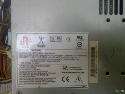Лот: 8026455. Фото: 1. Блок питания на 300 Вт. Корпуса, блоки питания