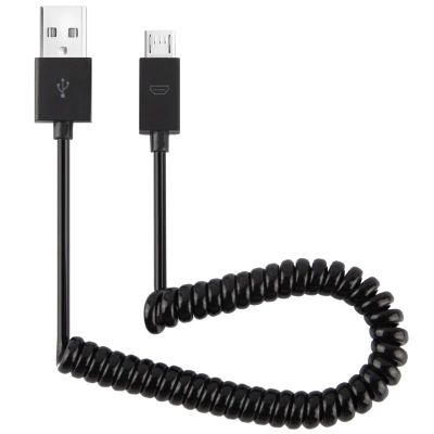 Лот: 2923737. Фото: 1. USB дата кабель витой (пружинкой... Дата-кабели, переходники