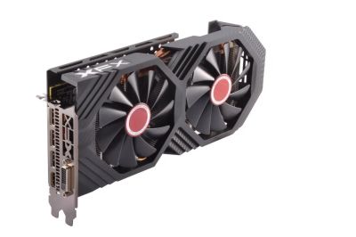 Лот: 19863136. Фото: 1. видеокарта rx580 8gb xfx. Видеокарты