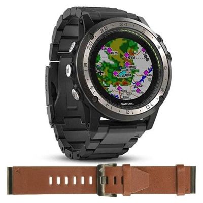 Лот: 10924776. Фото: 1. Garmin D2 Charlie Titanium (Americas... Оригинальные наручные часы