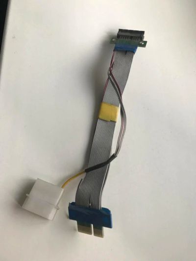 Лот: 9149346. Фото: 1. Райзер (Riser) PCI-E 1x-1x, с... Шлейфы, кабели, переходники
