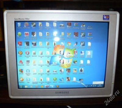 Лот: 1089733. Фото: 1. монитор Samsung C Рубля. ЭЛТ-мониторы